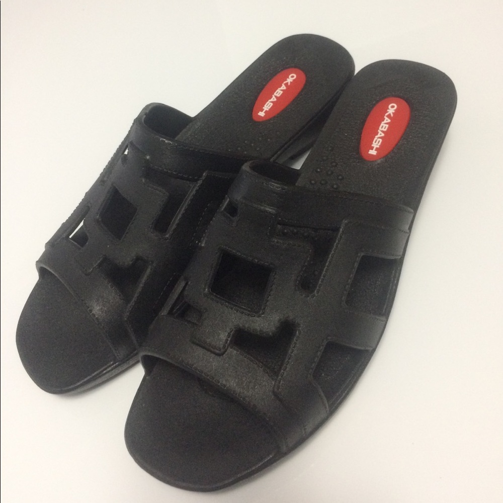 Okabashi slides waterproof recyclable